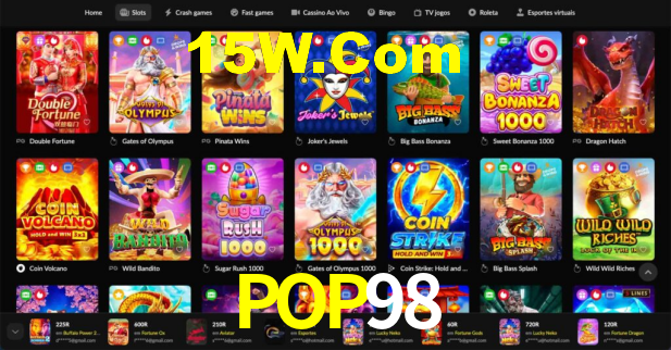 Bônus Generosos e Exclusivos no POP98 para Você!